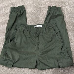 Zara Olive Green cargo pants